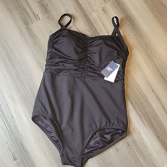 Lands' End Other - Women's Chlorine Resistant Tummy Control Sweetheart One Piece Swimsuit